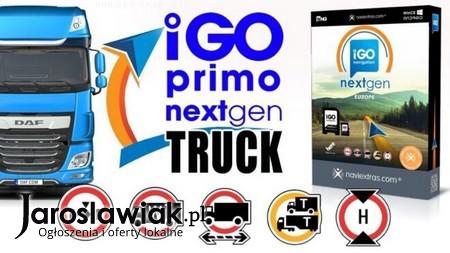 Karta microSD iGO PRIMO 2023 Truck Najnowsza Android Windows