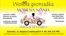 Wesoła Gromadka Mobilna Niania Kinga Biały