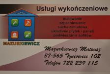 Usługi budowlane Mateusz Mazurkiewicz