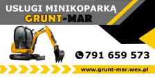 Usługi minikoparka "GRUNT-MAR"