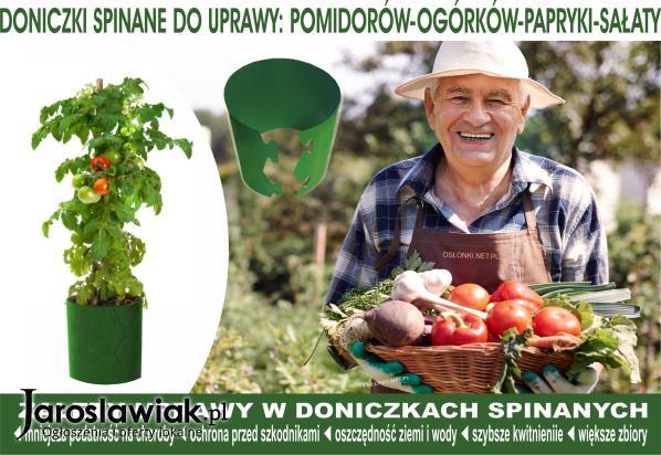 3 Doniczki Spinane – DO UPRAWY BALKONOWEJ – bestseller 2023