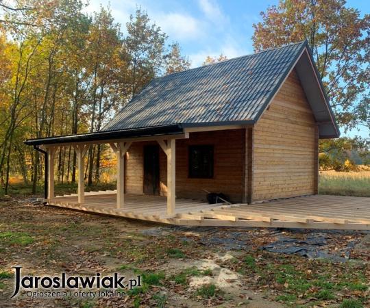 Sprzedam dom drewniany o pow. 35m2 Wólka Pełkińska