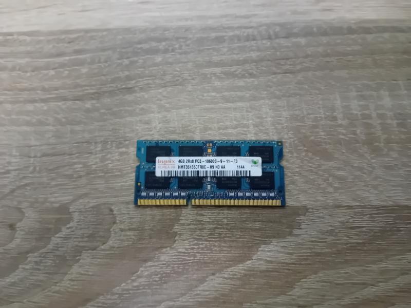 Pamięć RAM SO-DIMM DDR3 4GB (laptop)