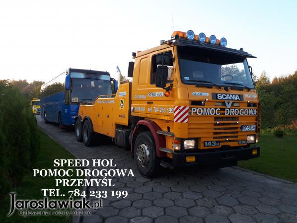 Holownik TIR , Pomoc Drogowa TIR, Holowanie Cieżarowe - Autobus KORCZOWA