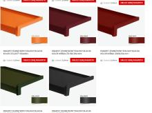 Parapety stalowe - kolor połysk/mat - Kupno