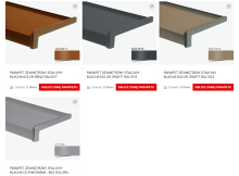 Parapety stalowe - kolor - 0,70 mm grubości - Kupno