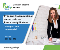 Pracownik administracji samorządowej kurs z certyfikatem