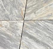 Płytki marmurowe CALACATTA BLUETTE 45,7x45,7x1 matowe
