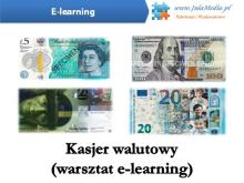Kurs Kasjer walutowy