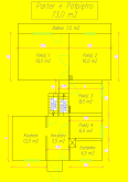 Część domu 73 m2 działka 580 m2