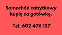 Samochód zabytkowy kupię za gotówkę.