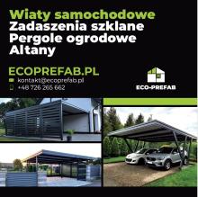 Nowoczesne wiaty samochodowe