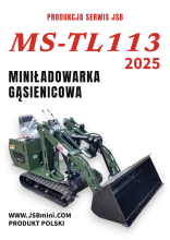 Mini ładowarka gąsienicowa MS-TL113 JSB - PL
