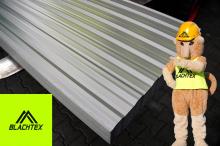 Blacha na altankę, wiatę, garaż - 2 gatunek, gotowe arkusze - grafit