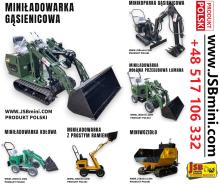 Mini Koparka Ładowarka Wozidło ROLNICZE - NOWE 2025 - Prosto od Produc
