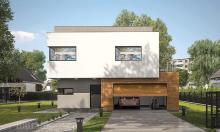 Piękny nowoczesny dom z dużym garażem!
