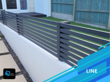 Ogrodzenia aluminiowe - Model Line - Euro Fences Polski producent