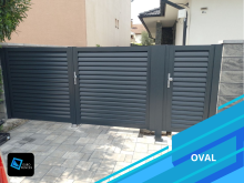 Euro Fences - ogrodzenie z aluminium - model OVAL