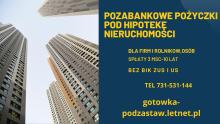 Pozabankowe pozyczki pod hipotekę nieruchomoscia bez BIK