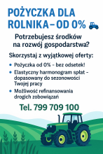 Finansowanie dla Rolnika od 0%