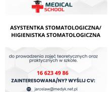 Poszukiwana asystentka stomatologiczna