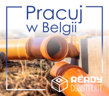Monter kanalizacji zewnętrznych, prace ziemne - BELGIA