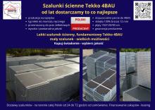 Szalunki ścienne Tekko 30 m2 fundamentowe Rzeszów Jasło Krosno Sanok