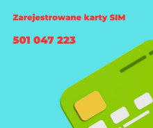 Zarejestrowane karty SIM + marketing, który działa w całej Polsce