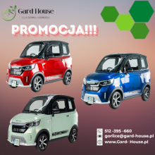 Promocja -tylko do końca roku- Skuter elektryczny zabudowany