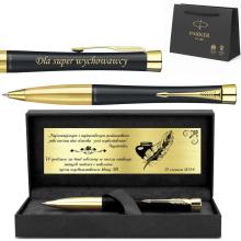 Długopis Parker Urban - Czarny Grawer