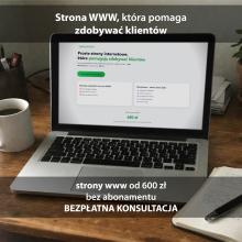 Strona WWW, która pomaga zdobywać klientów