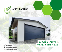 Garaże z płyty warstwowej na wymiar