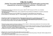 Przetarg na sprzedaż nieruchomości na ul. Misztale w Jarosławiu