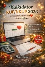 Kalkulator KUP/NKUP 2026 – darmowe narzędzie do rozliczania leasingu