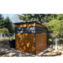 Wiata śmietnikowa 2x2 - Brama 2m