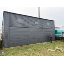 Garaż blaszany 10x7 - Brama 2.50