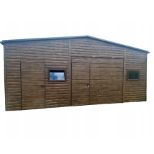 Garaż blaszany 7x7 Brama 2,10