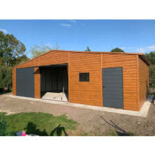 Garaż blaszany 12x6 - Brama 2.50