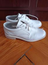 Buty komunijne chłopięce białe 32 polska firma Ani-But