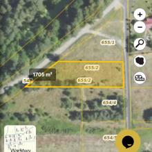 Działka budowlana z wz