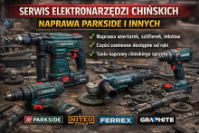 Serwis elektronarzędzi – Parkside, Graphite, Dedra, Yato, Einhell inne