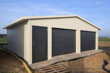 Garaż 8x6 PIR 10 brama 2.0m