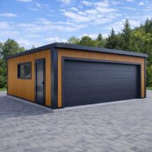 Garaż 6x6 PIR 10 brama 2.0m