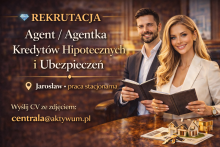 REKRUTACJA – Agent / Agentka Kredytów Hipotecznych i Ubezpieczeń