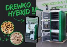 Kocioł C.O. DrewKo Hybrid 24kW Dwupaliwowy