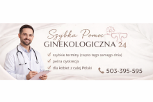 Ginekolog profesjonalna pomoc 24h pełen zakres