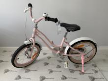 Rower dziecięcy SUN BABY Heart Bike 16 cali dla dziewczynki Różowy