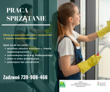Praca na sprzątanie