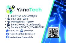 YanoTech - Elektryka, Internet, Automatyka, Bezpieczeństwo