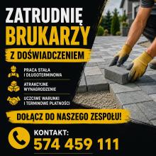 Zatrudnimy brukarzy z doświadczeniem